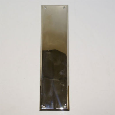 SignatureThings.com Brass Hardware Beveled Edge Push Plate
