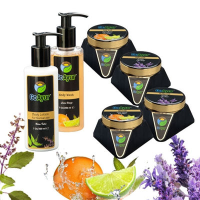 GoAyur Complete Body Pack (Exotic Fragrance Mix)