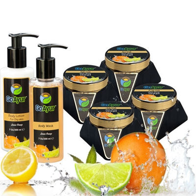 GoAyur Lemon – Orange Complete Body Pack