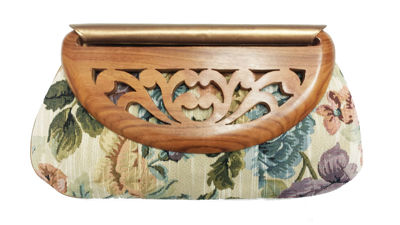 Wood Flap Clutch