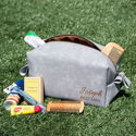 Leatherette Toiletry Bag for Men - Women Cosmetics Bags, Dopp Kit