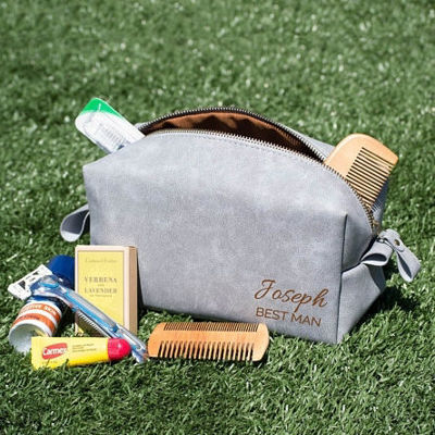 SignatureThings | Best Personalized Toiletry Bag | Leather Toiletry ...