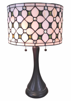 Tiffany Style Jeweled Table Lamp Signaturethings Signaturethings Br Hardware Tiffany Style Jeweled Table Lamp