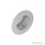 Modern Stainless Steel Round Flush Door Pull - 2-9/16"
