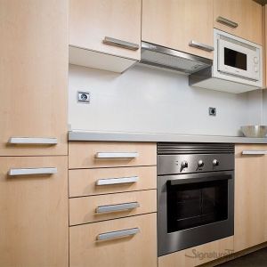 Slash Cabinet Pulls - Installed