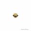 Round Brass Floor Mounted Doorstops - Polished Brass