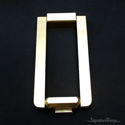 ‘KnockIN’ Hexagonal Brass Door Knocker