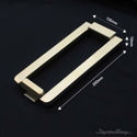 ‘KnockIN’ Hexagonal Brass Door Knocker