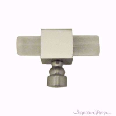 SignatureThings.com Brass Hardware Custom Lucite Cabinet Pulls and Knobs