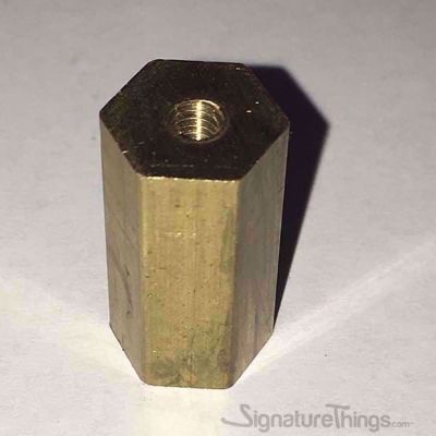 SignatureThings.com Brass Hardware Custom Lucite Cabinet Pulls and Knobs