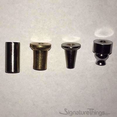 SignatureThings.com Brass Hardware Custom Lucite Cabinet Pulls and Knobs