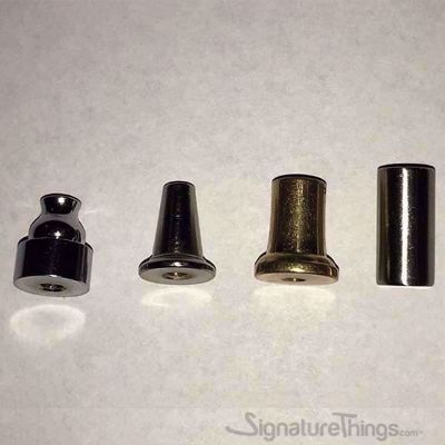 SignatureThings.com Brass Hardware Custom Lucite Cabinet Pulls and Knobs