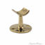 1.5 in. OD Polished Brass Saddle Post Handrail Bracket