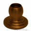 Elegant Brass Two Piece Shower Rod Flange For 1" Dia Tubing - Closet Rod Bracket