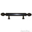 Vintage Brass Plain Cabinet Door Pull with Finial