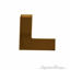 L Shaped Brass Cabinet Pulls