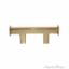 Modern Brass Pull Square