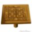 Oriental Square Shape Brass Cabinet Pulls