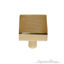 Classic Brass Square Cabinet Knob