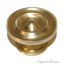 Solid Brass Cabinet Knob - Ornate Birdbath Knob