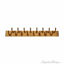 Acorn Double Row Hook Bar - 2" High - Coat Hook Rack | Towel Hook Rack | Clothe Hook Rack