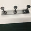 Round Ended Modern Hook Bar - 2" wide - Coat Hook Rack | Towel Hook Rack | Clothe Hook Rack