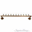Traditional Single Row Tie Rack - Coat Hook Rack | Towel Hook Rack | Clothe Hook Rack