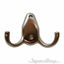 Traditional Brass  Double Wall Hook - Coat and Hat Hooks