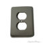 Modern Rounded Corners Receptacle - single duplex switch plate