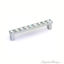Swarovski Bright Chrome Crystal Pull, cabinet knobs and drawer pulls