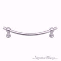 Decorative Cabinet Drawer Handle - Polished Gold, Steel and Chrome