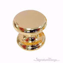 Assorted Polished Gold Circle Door Knobs