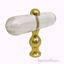 Shaped Lucite Knobs  - 3/4" Dia