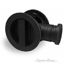 57mm Matte Black SS Pocket Door Lock