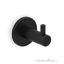 42mm Stainless Steel Black Coat Hook - Wall Mounted Hooks