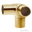 Flush Side Outlet Elbow | Brass Railing Hardware
