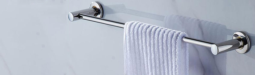 a towel rod will turn heads and add to the luxury of your bathroom. With close to a dozen collections, towel hangers and towel racks offer beautiful options that are fashionable and functional plus are sure to have a finish that matches your decor