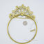 Victorian Polished Brass Towel Ring - Bathroom Towel Holder