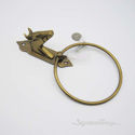 Horse Head Towel Ring