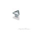 Triangular Shape Knob - Matte Nickel