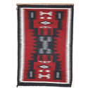 SignatureThings.com Brass Hardware Storm pattern Navajo Rug KB