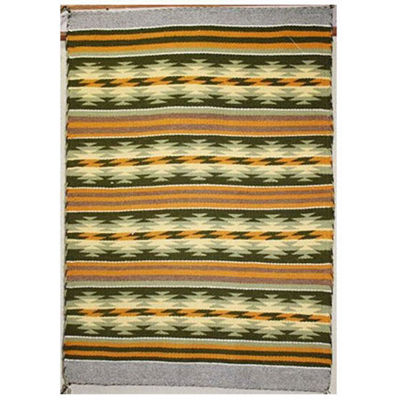 SignatureThings.com Brass Hardware Crystal Navajo Rug KJ