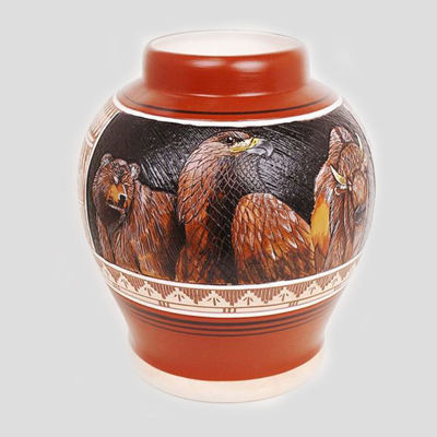 NC Navajo etched pottery Arnold Brown 360
