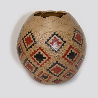 Navajo Pitch Pottery Lorraine Williams #825