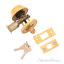 Single Cylinder Deadbolt 2-3/8 Inch or 2-3/4 Inch