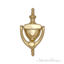 Traditional Door Knocker 6" -  Polished Brass