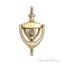 Traditional Door Knocker 6" -  with Eyeviewer Polished Brass