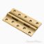 Brass Railway Hinges Medium Smooth Movement 3MM (1/8")