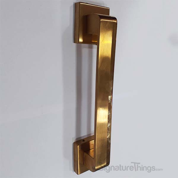 SignatureThings | 10 Inch Stainless Steel Decowell Square Door Handle