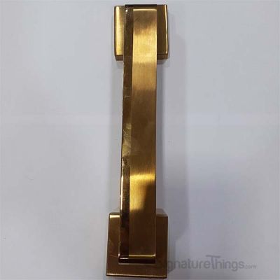 SignatureThings | 10 Inch Stainless Steel Decowell Square Door Handle